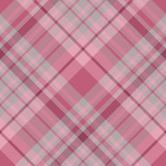 Seamless pattern in gray, pink and vine colors for plaid, fabric, textile, clothes, tablecloth and other things. Vector image. 2