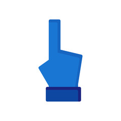 hand gesture flat icon