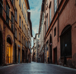 Lucca in lockdown - obrazy, fototapety, plakaty