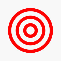 Circle target Icon vector. symbol icon illustrations and vector for web and mobile