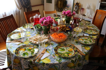 Festive table