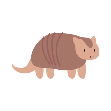 recommend clip art: cute armadillo animal vector