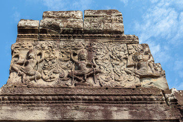 Apsara bayon temple, Siem Reap, Cambodia.