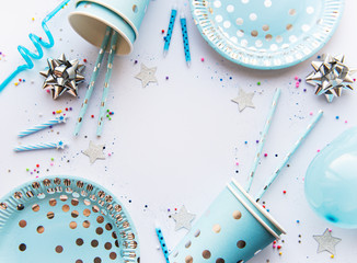 Birthday table setting