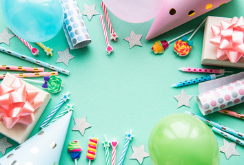 Happy birthday and party background