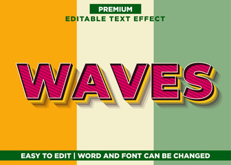 Retro - 3d Illustrator Text Effect font Style