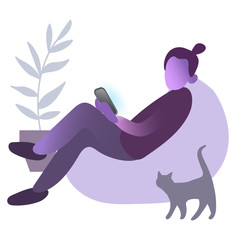 Monochrome picture of people with smartphones. Isolated vector illustration of characters with smartphones. Collection of people holding gadgets and send mail. Human with devices send message.