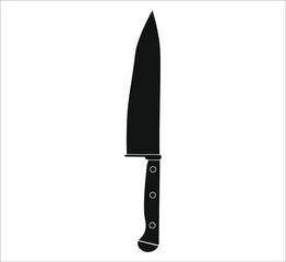 knife. illustration for web and mobile