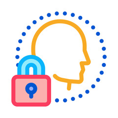 human immunity protection icon vector. human immunity protection sign. color symbol illustration