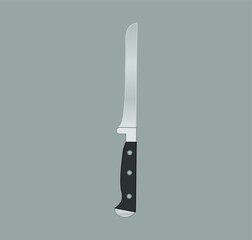 knife. illustration for web and mobile