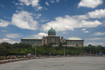 Perdana Putra - the office complex of the Prime Minister of Malaysia in Putrajaya city