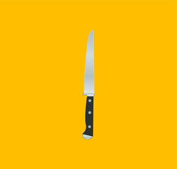 knife. illustration for web and mobile