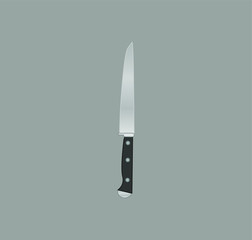 knife. illustration for web and mobile