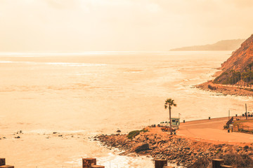 Naklejka premium Beach Photo taken in Southern California 