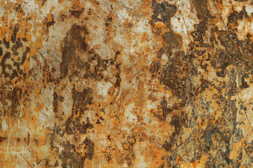 Rusty metal surface - abstract corroding texture.