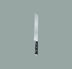 knife. illustration for web and mobile
