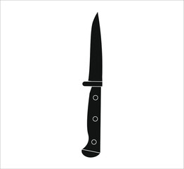 knife. illustration for web and mobile