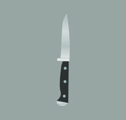knife. illustration for web and mobile
