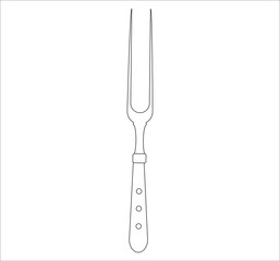 knife. illustration for web and mobile