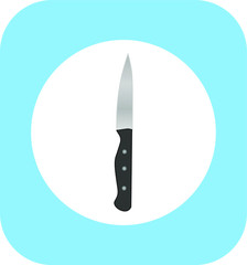 knife. illustration for web and mobile
