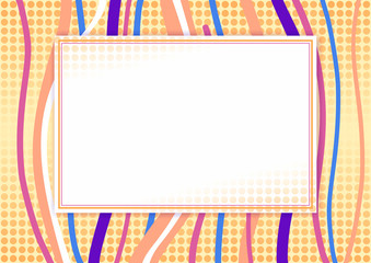 Abstract geometric colorful background cover design