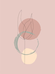 Scandinavian Abstract Vector Design.