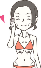 ガリガリの女性２