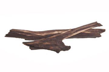 firewood isolated on white background