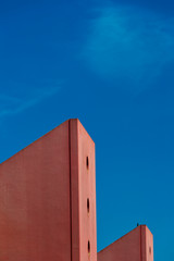 Shapes and colors in the urban landscape