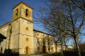 Fototapeta na wymiar San Martin de Losa (Burgos)