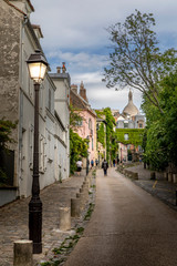 Paris, France - May 12, 2020: view of 
