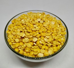 Yellow Split Mung Dal Stock Photos