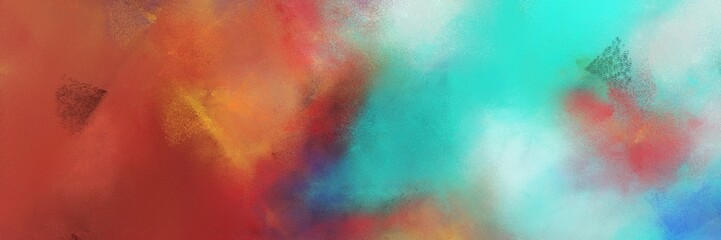 abstract colorful diagonal background with lines and moderate red, pastel blue and light sea green colors. can be used as poster, background or banner