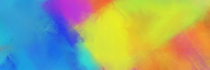 abstract colorful diagonal background with lines and royal blue, golden rod and medium orchid colors. art can be used as background illustration