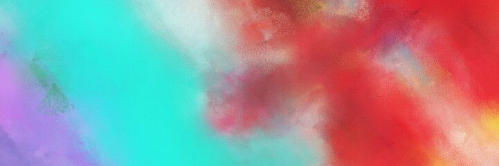 abstract colorful diagonal background with lines and turquoise, moderate red and light steel blue colors. art can be used as background illustration