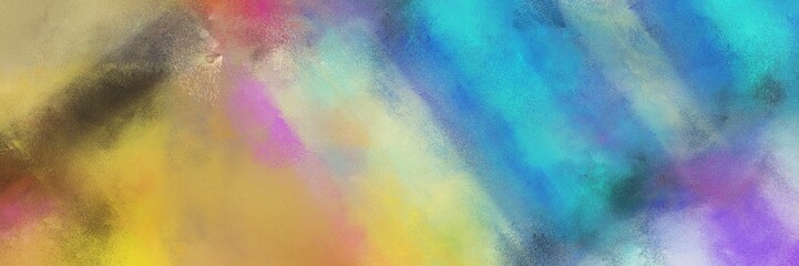 abstract colorful diagonal background with lines and rosy brown, dark khaki and steel blue colors. art can be used as background or texture