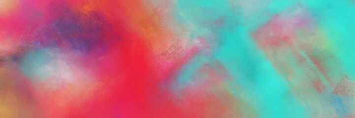 abstract colorful background with lines and rosy brown, medium turquoise and medium aqua marine colors. can be used as canvas, background or texture