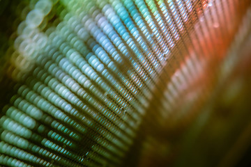 CloseUp LED blurred screen. LED soft focus background. abstract background ideal for design.