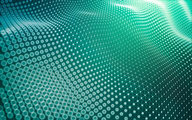 Abstract background. Molecules technology with polygonal shapes, connecting dots and lines....