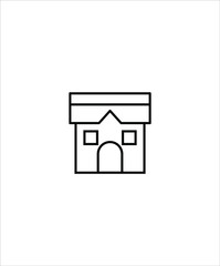 home icon,vector best line icon.