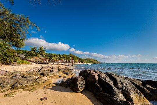 Landscape of Phu Quoc Ong Lang beach