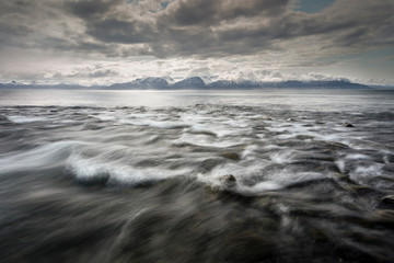 Iceland, River Meets the Sea