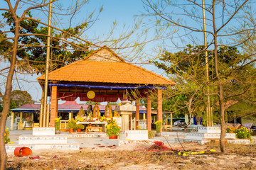Obraz premium Temple on Phu Quoc Ong Lang beach