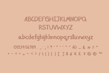 This set is alphabets A-Z, numeral and punctuation that you can use on your logos, social media, print etc.