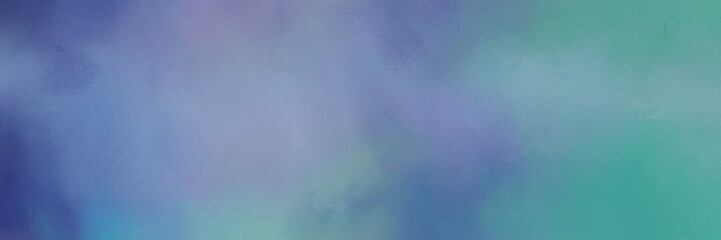 colorful vintage texture, distressed old textured painted design with cadet blue, dark slate blue and teal blue colors. background with space for text or image