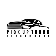 pick up truck logo design vector © THE LASTMINI