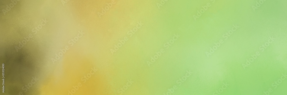 Poster colorful abstract painting background texture with dark khaki, pastel brown and pale green colors. b