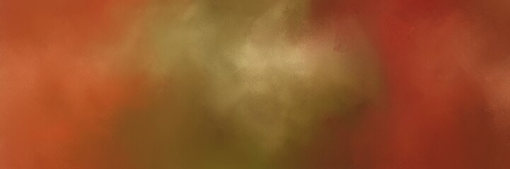 Fototapeta premium colorful vintage abstract painted background with brown, pastel brown and dark khaki colors. background with space for text or image