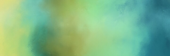 colorful abstract painting background texture with dark sea green, teal blue and khaki colors. vintage texture, distressed old textured painted design