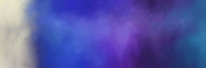 colorful abstract painting background graphic with dark slate blue, silver and very dark violet colors. distressed old textured background with space for text or image